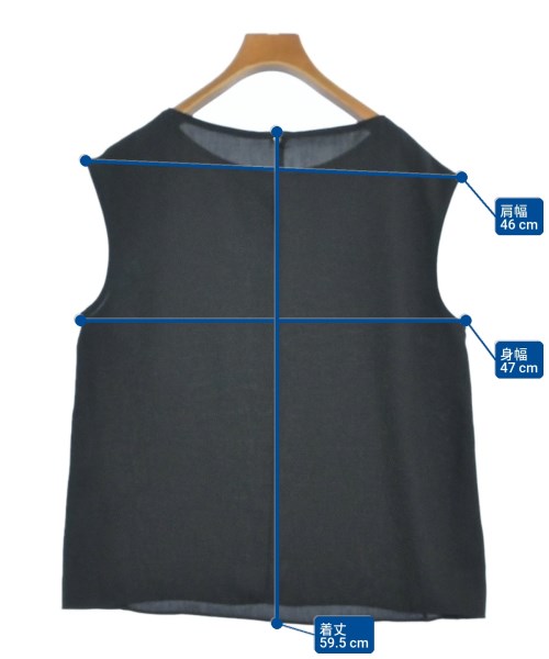 UNTITLED（アンタイトル）ブラウス 黒 サイズ:2(M位) レディース/2200664877156