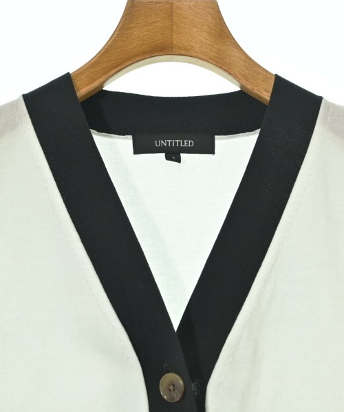 UNTITLED（アンタイトル）カーディガン 白 サイズ:4(XL位) レディース/2200664877170