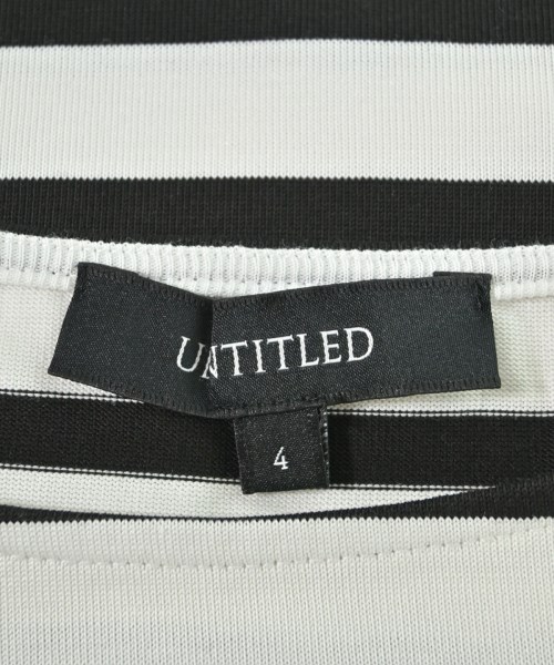 UNTITLED（アンタイトル）Tシャツ・カットソー 白 サイズ:4(XL位) レディース/2200664877187