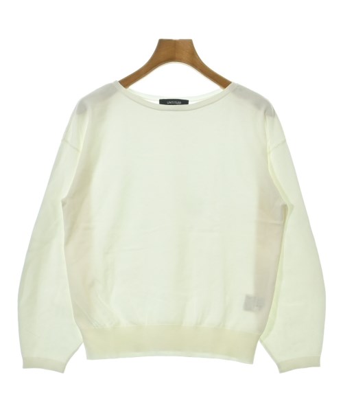 UNTITLED(アンタイトル)ニット・セーター 白 サイズ:2(M位)/2200664877194