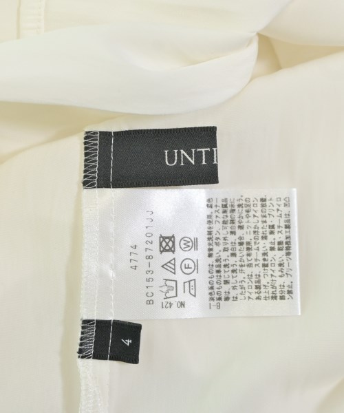 UNTITLED（アンタイトル）ブラウス 白 サイズ:4(XL位) レディース/2200664877200