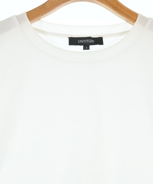 UNTITLED（アンタイトル）Tシャツ・カットソー 白 サイズ:2(M位) レディース/2200664877217