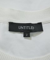 UNTITLED（アンタイトル）Tシャツ・カットソー 白 サイズ:2(M位) レディース/2200664877217