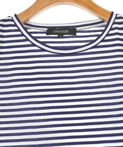 UNTITLED（アンタイトル）Tシャツ・カットソー 紺 サイズ:4(XL位) レディース/2200664877224
