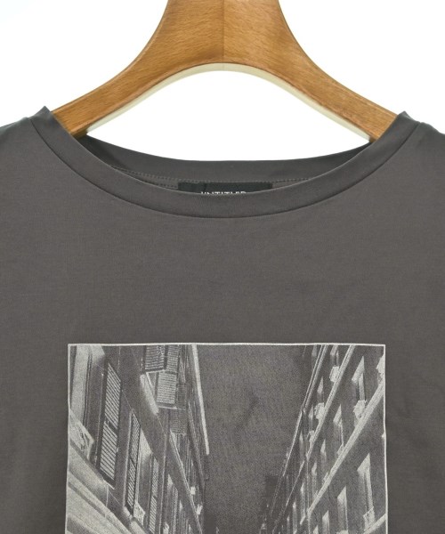UNTITLED（アンタイトル）Tシャツ・カットソー グレー サイズ:2(M位) レディース/2200664877231