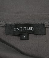 UNTITLED（アンタイトル）Tシャツ・カットソー グレー サイズ:2(M位) レディース/2200664877231