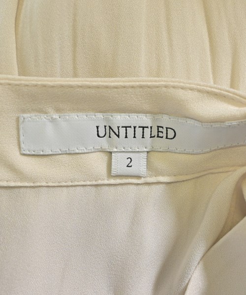 UNTITLED（アンタイトル）ブラウス ベージュ サイズ:2(M位) レディース/2200664877248