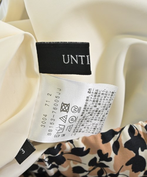 UNTITLED（アンタイトル）ロング・マキシ丈スカート 白 サイズ:3(L位) レディース/2200664877262