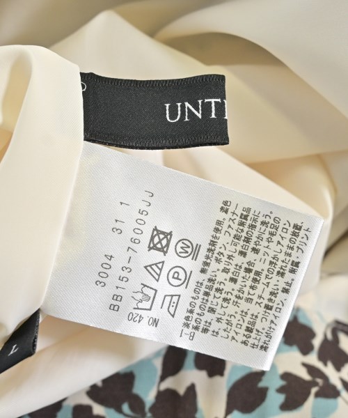 UNTITLED（アンタイトル）ロング・マキシ丈スカート 白 サイズ:L レディース/2200664877279