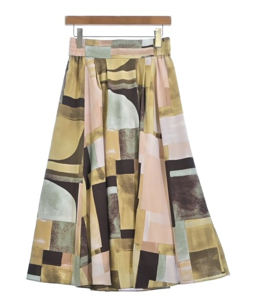 UNTITLED(アンタイトル)ロング・マキシ丈スカート ベージュ サイズ:2(M位)/2200664877293