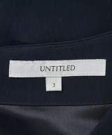 UNTITLED（アンタイトル）ワンピース 紺 サイズ:3(L位) レディース/2200664807061