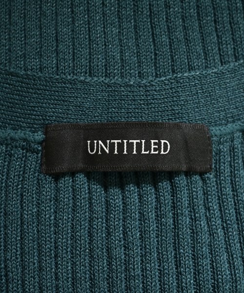 UNTITLED（アンタイトル）カーディガン 緑 サイズ:-(XS位) レディース/2200667282032