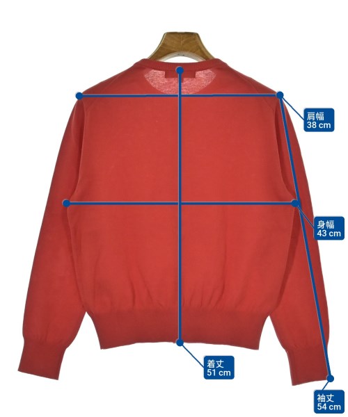 UNTITLED（アンタイトル）カーディガン 赤 サイズ:0(XS位) レディース/2200665117169