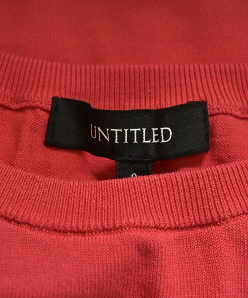 UNTITLED（アンタイトル）ニット・セーター 赤 サイズ:0(XS位) レディース/2200665117176