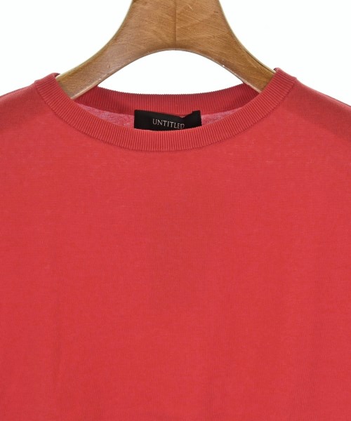 UNTITLED（アンタイトル）ニット・セーター 赤 サイズ:0(XS位) レディース/2200665117176
