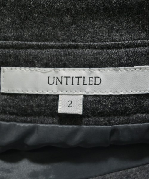 UNTITLED（アンタイトル）ロング・マキシ丈スカート グレー サイズ:2(M位) レディース/2200664454111
