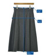 UNTITLED（アンタイトル）ロング・マキシ丈スカート グレー サイズ:2(M位) レディース/2200664454111