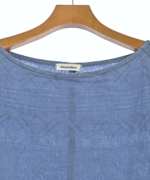 plantation（プランテーション）ワンピース 青 サイズ:M レディース/2200665605321