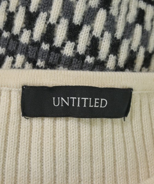 UNTITLED（アンタイトル）ニット・セーター 白 サイズ:XS レディース/2200666010025