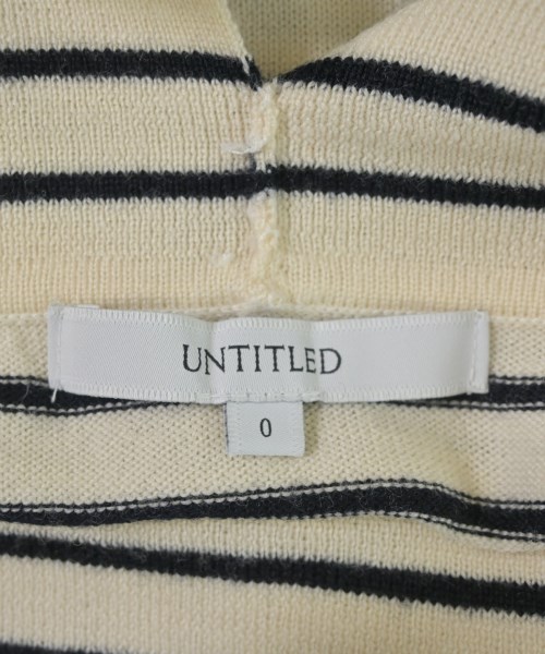 UNTITLED（アンタイトル）ニット・セーター 白 サイズ:0(XS位) レディース/2200666010032