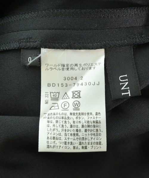 UNTITLED（アンタイトル）ロング・マキシ丈スカート 黒 サイズ:0(XS位) レディース/2200668656023