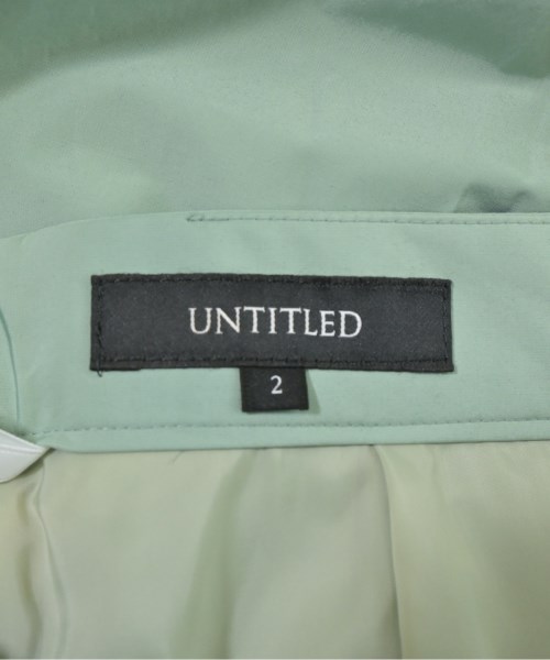 UNTITLED（アンタイトル）ロング・マキシ丈スカート 緑 サイズ:2(M位) レディース/2200668776035