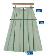 UNTITLED（アンタイトル）ロング・マキシ丈スカート 緑 サイズ:2(M位) レディース/2200668776035