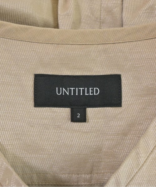 UNTITLED（アンタイトル）その他 ベージュ サイズ:2(M位) レディース/2200668776042