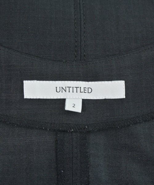 UNTITLED（アンタイトル）ブラウス 紺 サイズ:2(M位) レディース/2200668776073