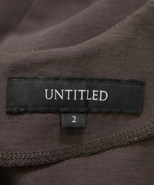 UNTITLED（アンタイトル）Tシャツ・カットソー 茶 サイズ:2(M位) レディース/2200668776080