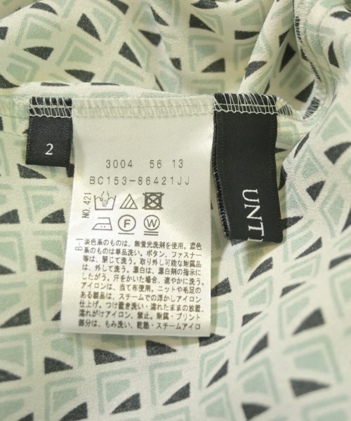 UNTITLED（アンタイトル）ブラウス 白 サイズ:F レディース/2200669038149