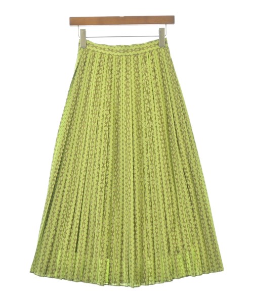 UNTITLED（アンタイトル）ロング・マキシ丈スカート 緑 サイズ:0(XS位) レディース/2200669289084