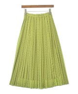 UNTITLED（アンタイトル）ロング・マキシ丈スカート 緑 サイズ:0(XS位) レディース/2200669289084
