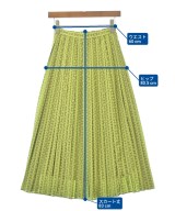 UNTITLED（アンタイトル）ロング・マキシ丈スカート 緑 サイズ:0(XS位) レディース/2200669289084