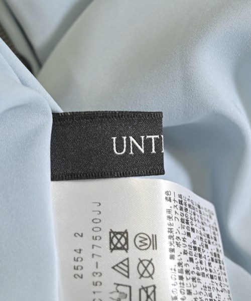 UNTITLED（アンタイトル）ロング・マキシ丈スカート 青 サイズ:0(XS位) レディース/2200669289091