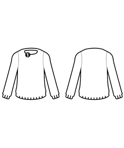 UNTITLED（アンタイトル）ニット・セーター 赤 サイズ:0(XS位) レディース/2200669289107