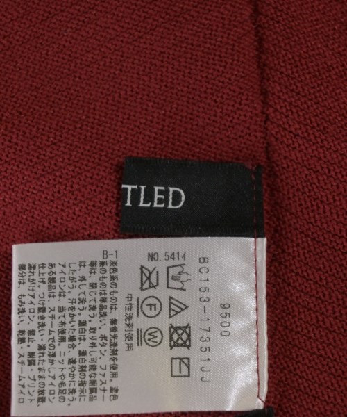 UNTITLED（アンタイトル）ニット・セーター 赤 サイズ:0(XS位) レディース/2200669289107