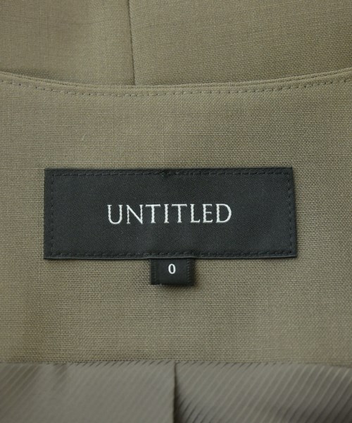 UNTITLED（アンタイトル）ベスト 茶 サイズ:0(XS位) レディース/2200669289145