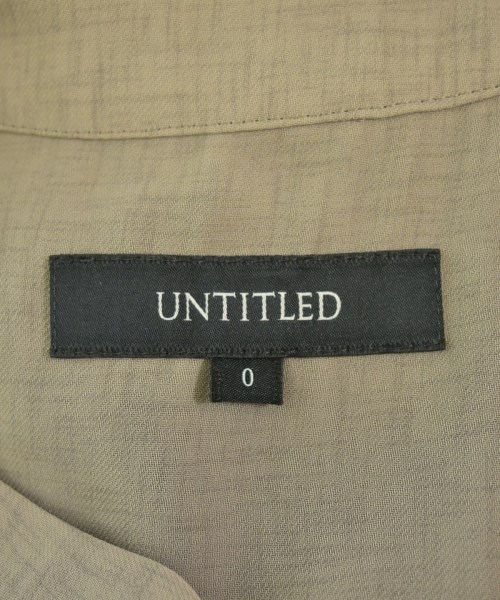 UNTITLED（アンタイトル）ワンピース ベージュ サイズ:0(XS位) レディース/2200669289152