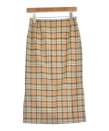 UNTITLED（アンタイトル）ひざ丈スカート ベージュ サイズ:S レディース/2200666301024