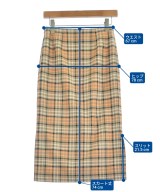 UNTITLED（アンタイトル）ひざ丈スカート ベージュ サイズ:S レディース/2200666301024