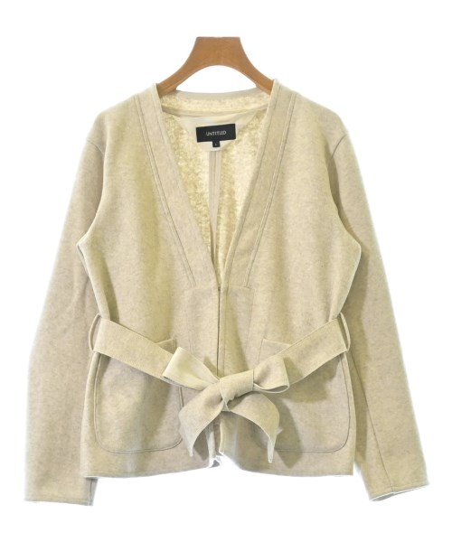 UNTITLED(アンタイトル)ノーカラージャケット ベージュ サイズ:1(S位)/2200666301055