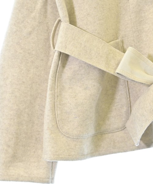 UNTITLED（アンタイトル）ノーカラージャケット ベージュ サイズ:1(S位) レディース/2200666301055