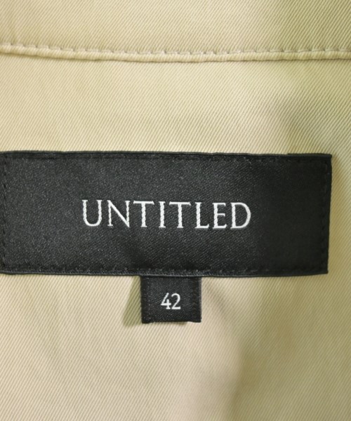 UNTITLED（アンタイトル）その他 ベージュ サイズ:42(L位) レディース/2200661145111