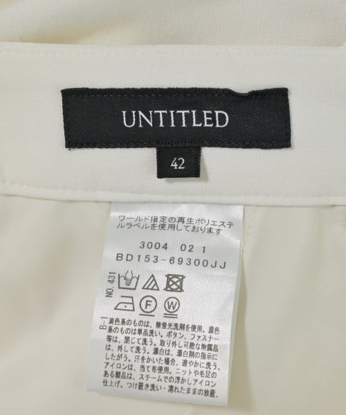 UNTITLED（アンタイトル）その他 白 サイズ:42(L位) レディース/2200661145142