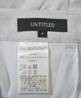 UNTITLED（アンタイトル）スラックス グレー サイズ:0(XS位) レディース/2200665136016