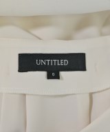 UNTITLED（アンタイトル）ブラウス 白 サイズ:0(XS位) レディース/2200665136085