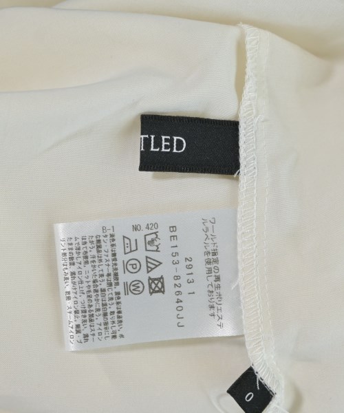 UNTITLED（アンタイトル）ブラウス 白 サイズ:0(XS位) レディース/2200665136092