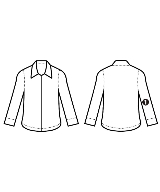 UNTITLED（アンタイトル）カジュアルシャツ 青 サイズ:0(XS位) レディース/2200665136108