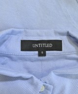 UNTITLED（アンタイトル）カジュアルシャツ 青 サイズ:0(XS位) レディース/2200665136108